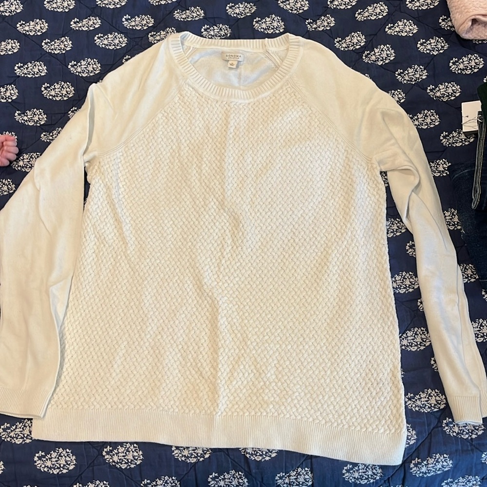 White sweater